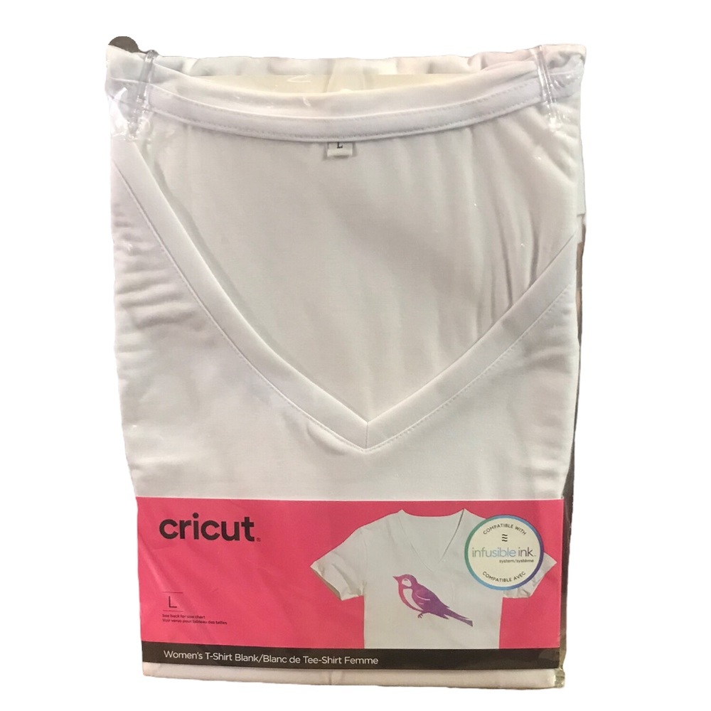 Cricut Infusible Ink Womens V neck blank